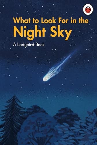 Book cover showing a shooting star in a starry night sky above dark trees.