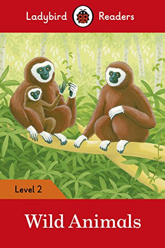 Ladybird Readers book cover featuring two orangutans in a jungle.