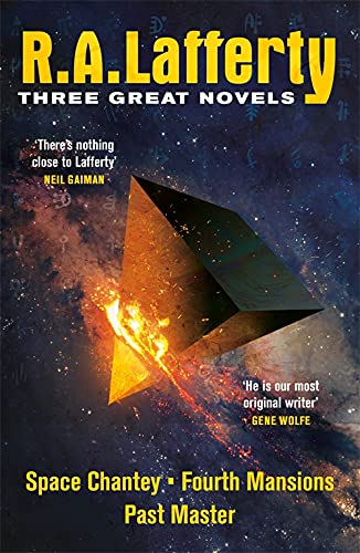 Book cover featuring a geometric shape against a cosmic, fiery background.