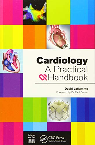 Book cover: "Cardiology: A Practical Handbook" with heart imagery.