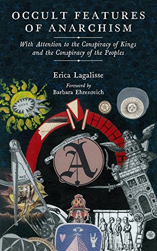 Book cover for Occult Features of Anarchism featuring a collage of esoteric and historical symbols.