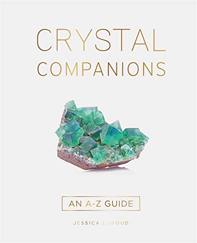 Book cover featuring green fluorite crystal and gold lettering.