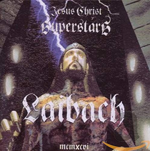 Laibach album cover: Jesus Christ Superstars, featuring a bearded figure.