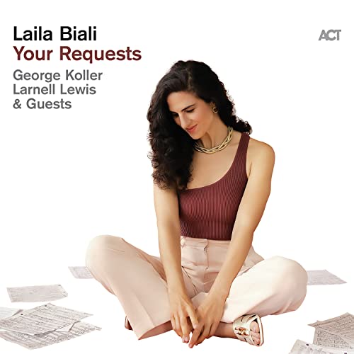 CD cover featuring Laila Biali, a woman with dark curly hair.