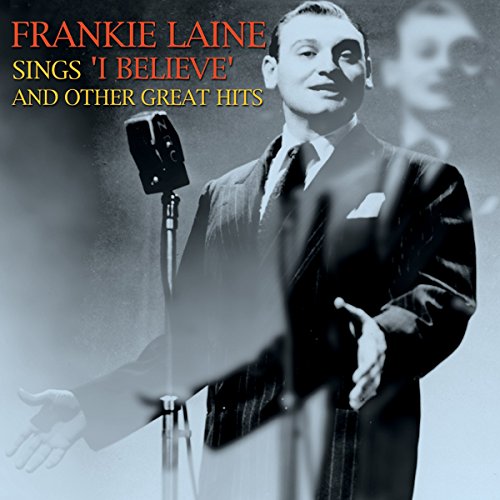 Frankie Laine CD cover featuring a portrait of the singer at a microphone.