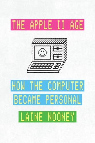 Book cover featuring a pixelated Apple II computer with a smiling screen.