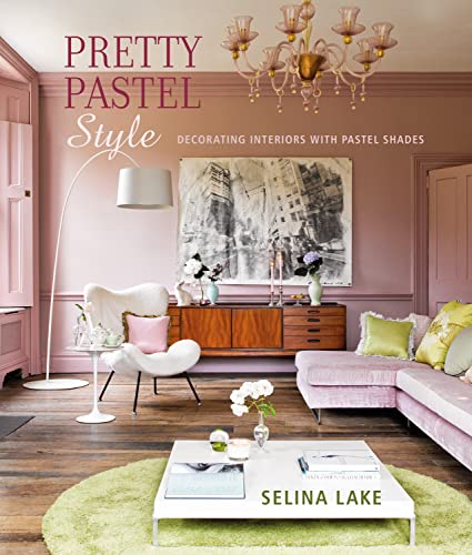Book cover featuring a pastel pink living room interior with furniture.