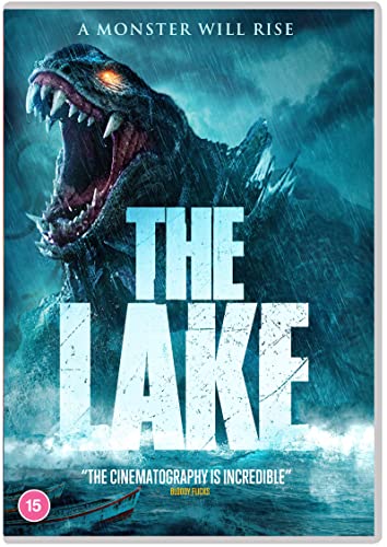 DVD cover for "The Lake" featuring a monstrous creature roaring.