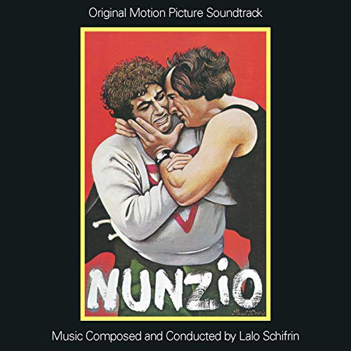 CD cover for “Nunzio” soundtrack featuring two men in a struggle.