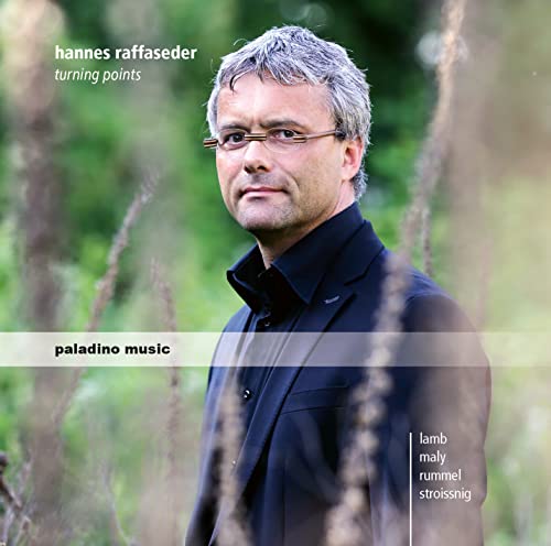 CD cover featuring a portrait of Hannes Raffaseder in a field.