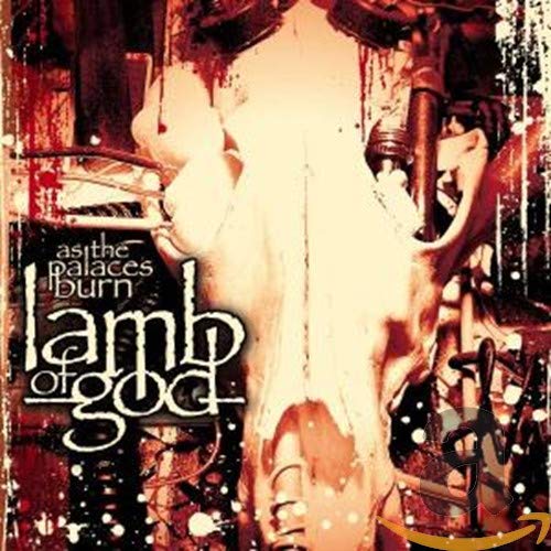 Album cover featuring a pale animal skull against a dark, blood-splattered red background.