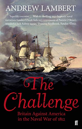 Book cover depicting naval ships in battle, titled "The Challenge.