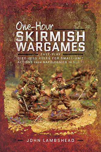 Book cover showing miniature soldiers in combat on a textured, rusted-look background.