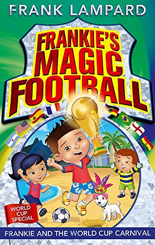 Book cover featuring cartoon children, a football, and a golden trophy.