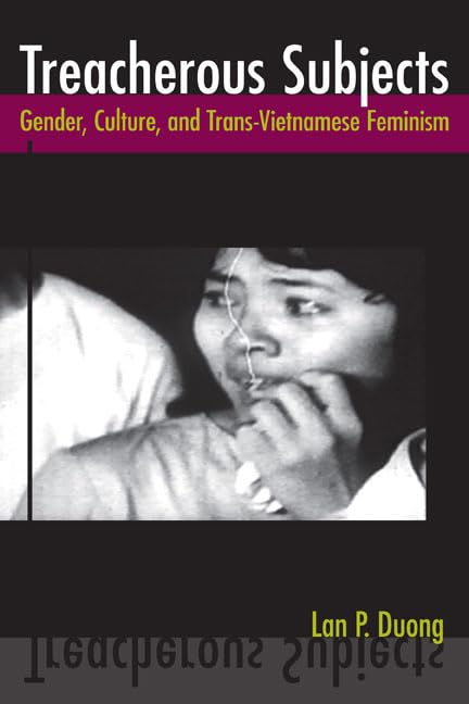Book cover: "Treacherous Subjects: Gender" with a portrait of a woman.