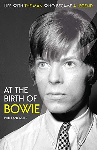 Book cover featuring a young David Bowie in black and white.