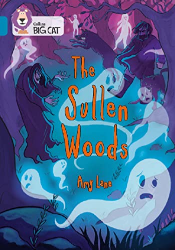 Book cover: ghosts and figures in a dark, stylized forest scene.