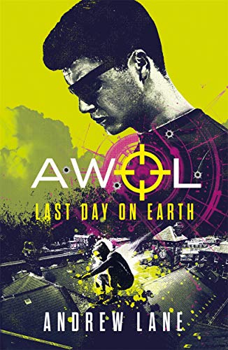Book cover showing a young man and a silhouetted figure on a rooftop.