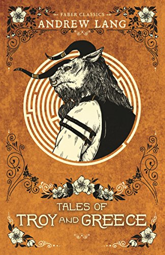 Orange book cover with illustration of a Minotaur’s head.