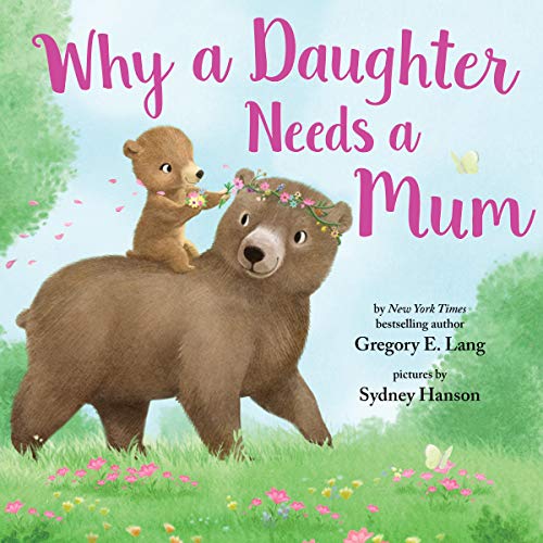 Book cover: bear mother and cub in a grassy field.