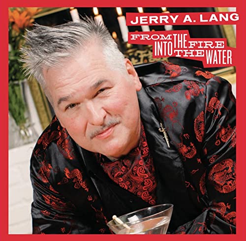 Jerry A. Lang album cover: man in red jacket with cocktail.
