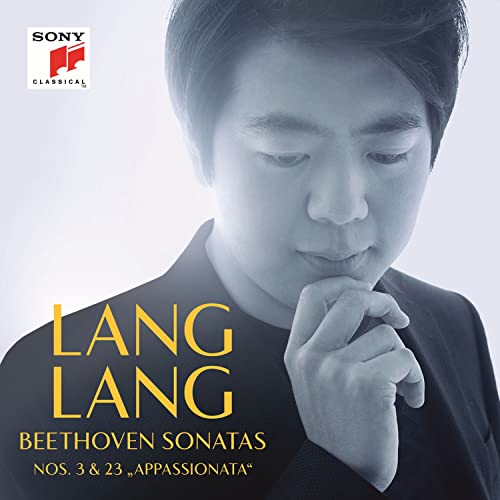 CD cover featuring pianist Lang Lang and text "Lang Lang Beethoven Sonatas.