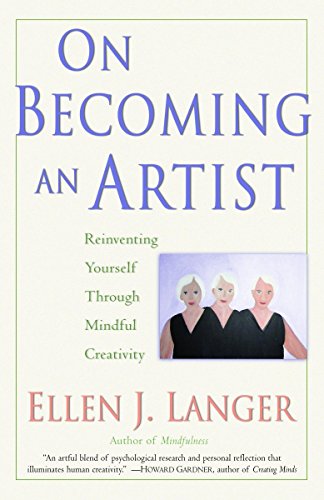 Book cover: "On Becoming an Artist" with three women in painting.