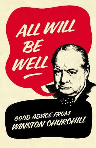 Book cover featuring Winston Churchill’s portrait with red and black text.