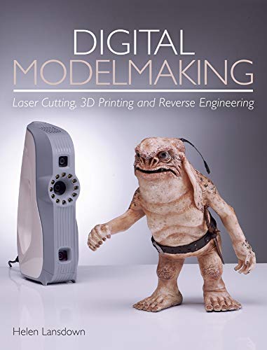 Book cover featuring a 3D scanner, a Jabba the Hutt model, and text.