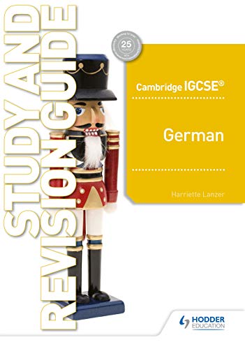 IGCSE German study guide cover with a traditional nutcracker illustration.