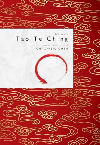 Book cover: "Tao Te Ching" with red circle on white background.