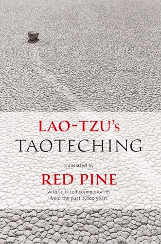Book cover: "Lao-tzu's Taoteching" with cracked earth texture.