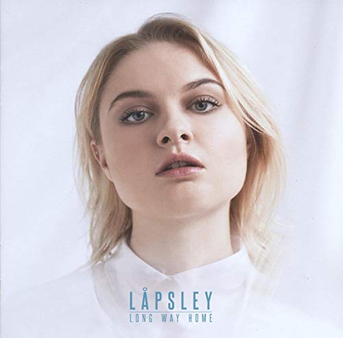 Album cover for Lapsley’s “Long Way Home” featuring a portrait of a woman.