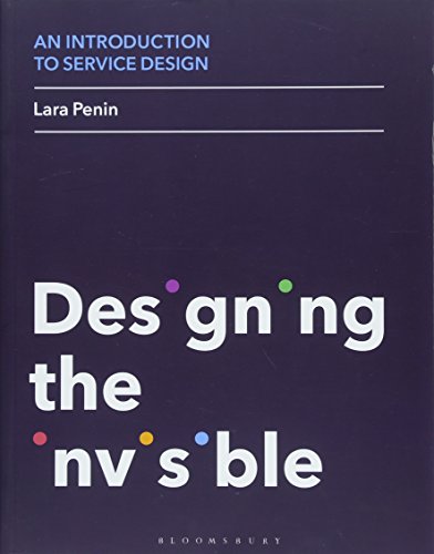 Book cover: "An Introduction to Service Design" by Lara Penin, purple background.