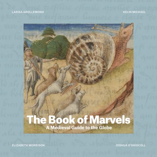 Book cover depicting a medieval illustration of a giant snail and people.