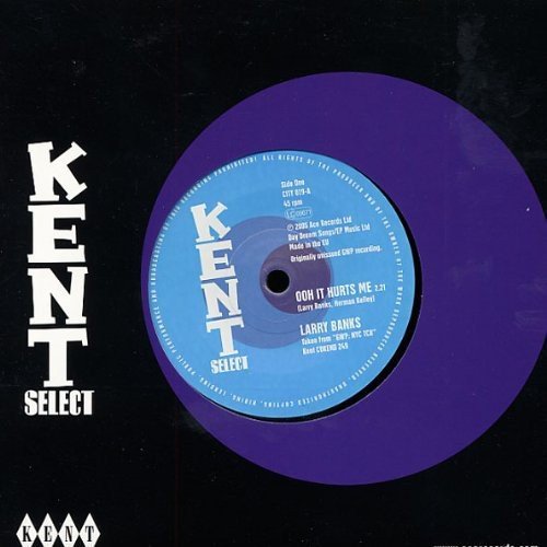 7-inch vinyl record label with blue and white text, Kent Select logo.