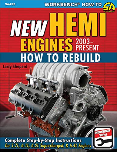 Book cover featuring a Hemi engine against a red background with white text.