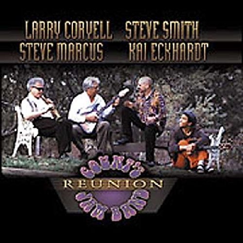 CD cover featuring four musicians seated outdoors, titled "Count's Jam Band Reunion".
