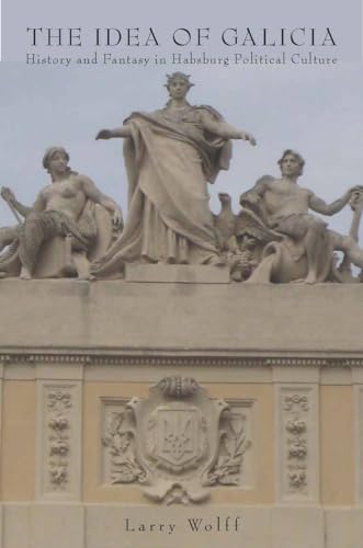 Book cover depicting classical statues above a coat of arms.