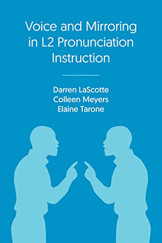 Book cover with blue background, silhouettes of two facing heads.