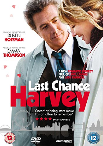 DVD cover featuring Dustin Hoffman and Emma Thompson with a London skyline silhouette below.