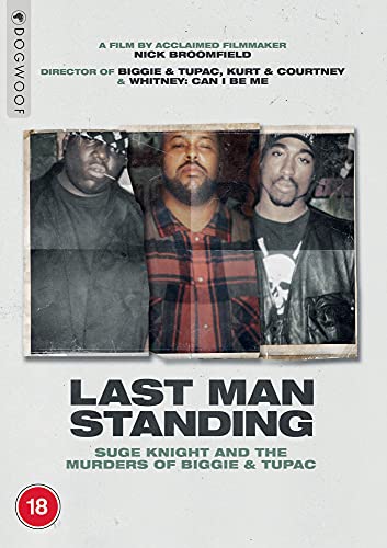 DVD cover for “Last Man Standing” featuring Biggie, 2Pac, and Suge Knight.