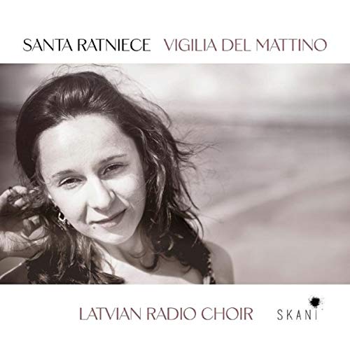 CD cover with a black and white photo of a smiling woman.