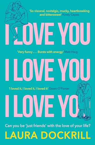 Book cover with repeating title and line-drawn illustrations of embracing couples.