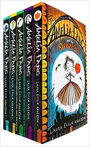Book cover featuring Amelia Fang and a spooky, illustrated night scene.