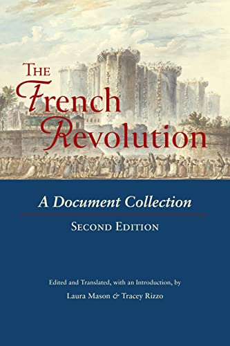 Book cover for “The French Revolution,” showing the storming of the Bastille.