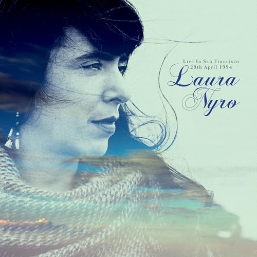Laura Nyro album cover, portrait with soft focus and text overlay.