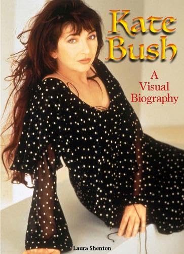 Kate Bush book cover featuring the singer with long, wavy hair.