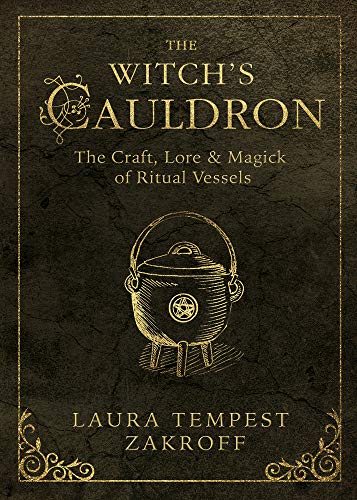 Book cover featuring a detailed illustration of a witch’s cauldron.