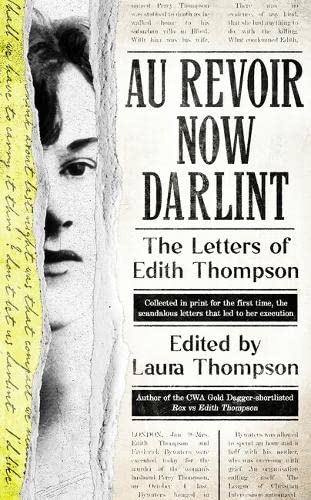 Book cover featuring a woman’s face and the title “Au Revoir Now Darlint.”